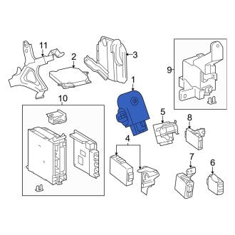 New OEM Parking Aid System Speaker Fits, 2013-2014 Lexus ES - Part # 893430R010