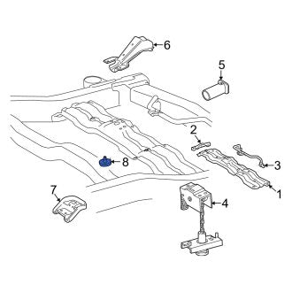 New OEM Genuine Lexus, Spare Tire Hoist Insulator - Part # 5197960020