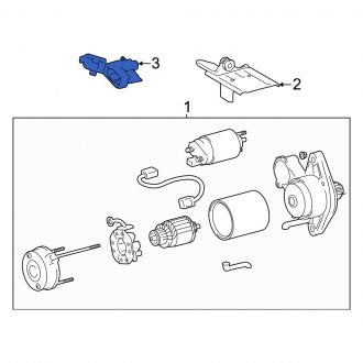 New OEM Starter Motor Connector Fits, 2022-2024 Lexus LX - Part # 2818170011