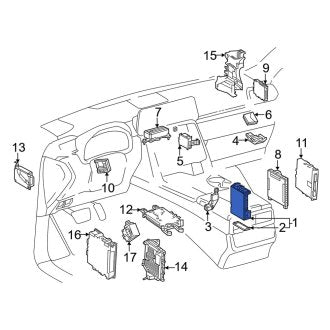 New OEM Junction Block Fits, 2022-2024 Lexus LX - Part # 8267560450