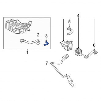 New OEM Evaporative Emissions System Lines Fits, 2022-2024 Lexus LX - Part # 7740460090