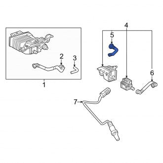 New OEM Evaporative Emissions System Lines Fits, 2022-2024 Lexus LX - Part # 7740460080