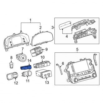 New OEM Left Courtesy Light Fits, 2024 Lexus LX - Part # 8138060150