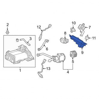 New OEM Engine Vacuum Reservoir Fits, 2016-2019 Lexus GS - Part # 2571936010