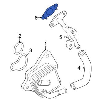 New OEM Genuine Lexus, Engine Coolant Pipe Gasket - Part # 16347F0010