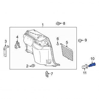 New OEM Rear 12 Volt Accessory Power Outlet Fits, 2024 Lexus LX - Part # 8553052010