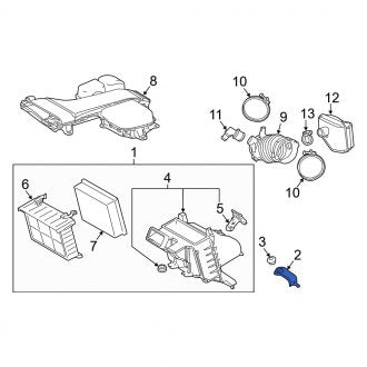 New OEM Genuine Lexus, Air Cleaner Bracket - Part # 1711931130