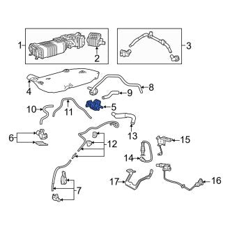 New OEM Emission Check Valve Fits, 2019-2024 Lexus ES - Part # 2586031120