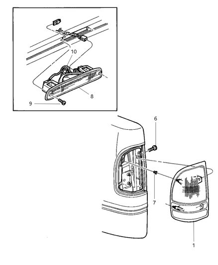 Wiring High Mounted Stop Lamp