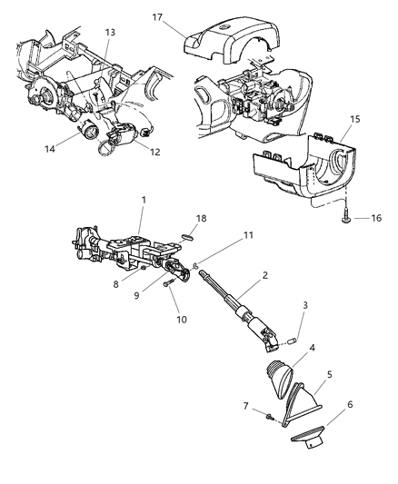 Bearing Steering Column Shaft