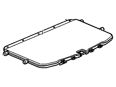 Trim, Rear Seat To Back Window Panel