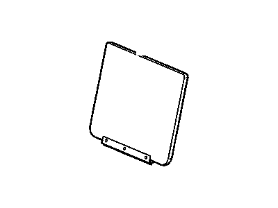 Panel, Ae7 - Front Split Bench (Except "D" Trim)