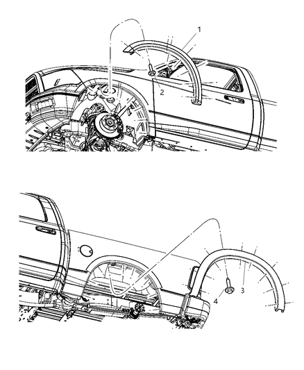 Molding Wheel Opening Flare