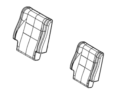Cover Rear Seat Back 2Nd Row