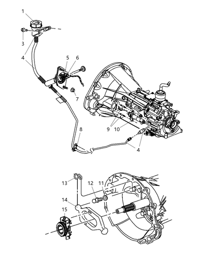 Hydraulic Assembly Clutch Master Cylinder