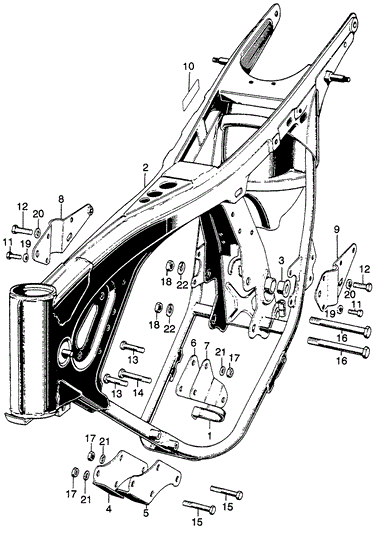 Arm, L. Pillion Step