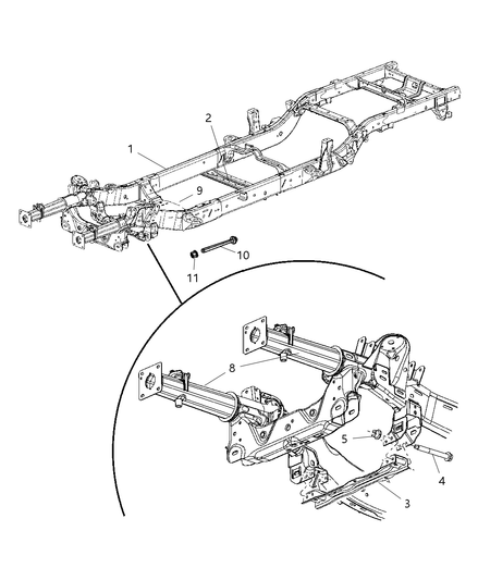 Crossmember Center Bearing Mount