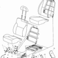 Towel Bar Seat Adjuster Handle