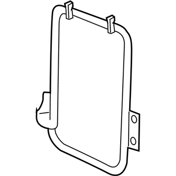 Frame - Rear Seat Back Retaining