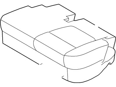 Cover Assy - Rear Seat Cushion