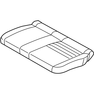 Cover Assy - Rear Seat Cushion
