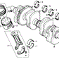 Bearing A, Crankshaft (Brown)