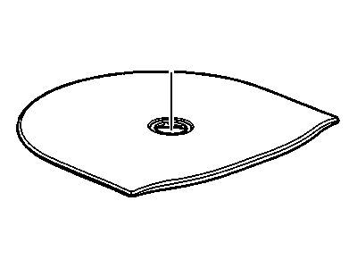 Cover, Spare Tire Compartment