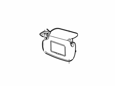 Visor Assy - Sun