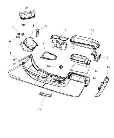 Armrest Console