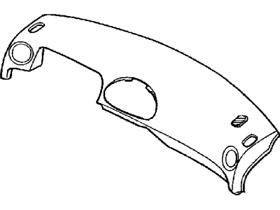 Instrument Panel And Pad Upper