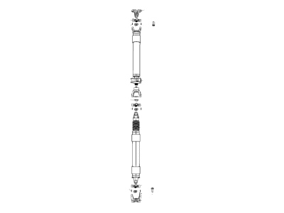 Shaft Drive Rear 3-Piece