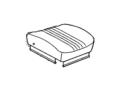 Cover, 8W7 - Front Low Back Bucket (W/O Console)