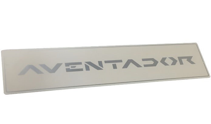 New OEM Lamborghini Aventador Factory Showroom Name Plate