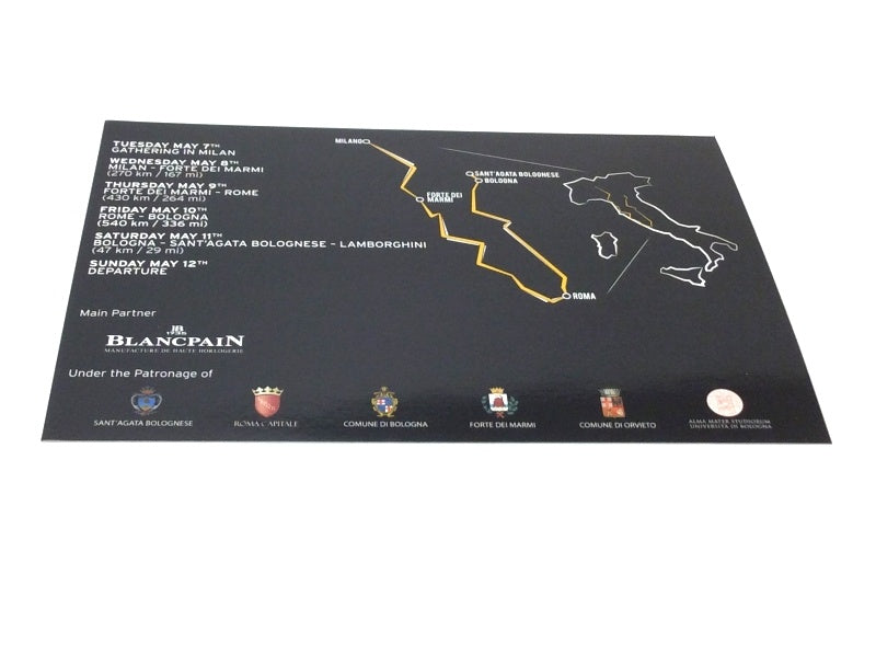 New OEM 2013 Lamborghini Giro 50th Anniversary Publication Brochure