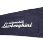 New OEM Lamborghini Full-Size Black Huracán Flag with Pole Stand