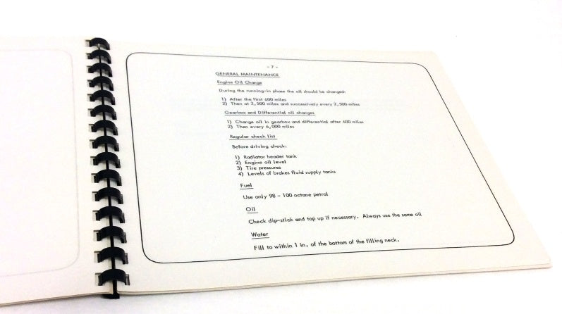 New 1965-1967 Lamborghini 400 GT Parts Illustrations Catalogue Manual
