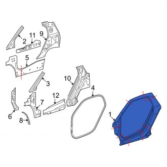 New OEM Genuine Smart Car, Left Uniside - Part # 4516370551