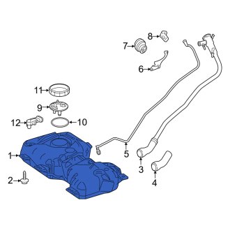 New OEM Genuine Smart Car, Fuel Tank - Part # 4514710601