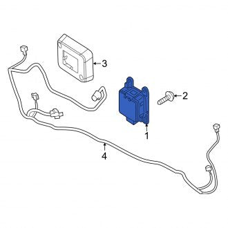 New OEM Genuine Smart Car, Front Collision Warning Sensor - Part # 905690364