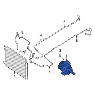 New OEM Genuine Smart Car, A/C Compressor - Part # 4538307000