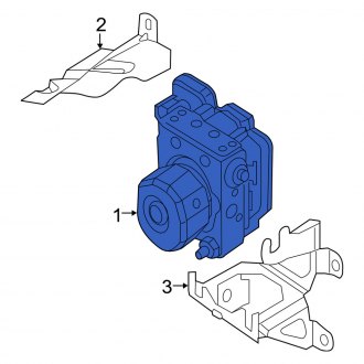 New OEM Genuine Smart Car, ABS Hydraulic Assembly - Part # 4539007503