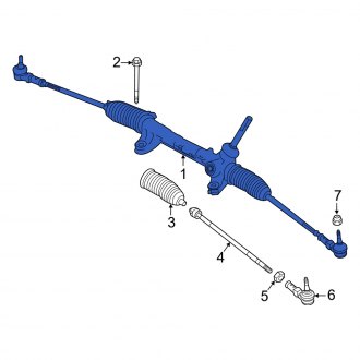 New OEM Genuine Smart Car, Rack and Pinion Assembly - Part # 453460320080