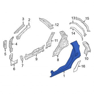 New OEM Genuine Smart Car, Right Uniside - Part # 4536301204