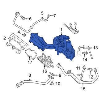 New OEM Genuine Smart Car, Turbocharger - Part # 2810900280