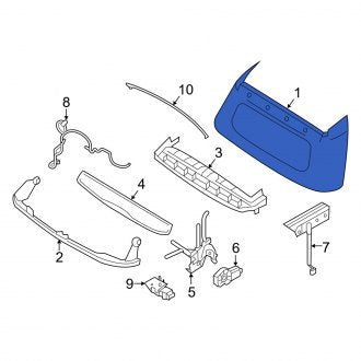 New OEM Genuine Smart Car, Rear Convertible Top - Part # 4.5377006003E+24