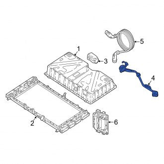 New OEM Genuine Smart Car, Drive Motor Battery Pack Control Module Wiring Harness - Part # 4535462500