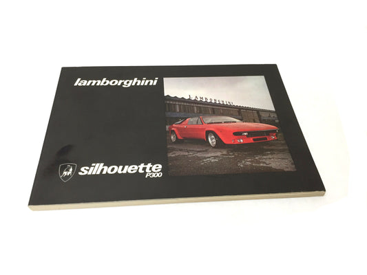 New OEM 1976-1979 Lamborghini Silhouette Owners Handbook Manual