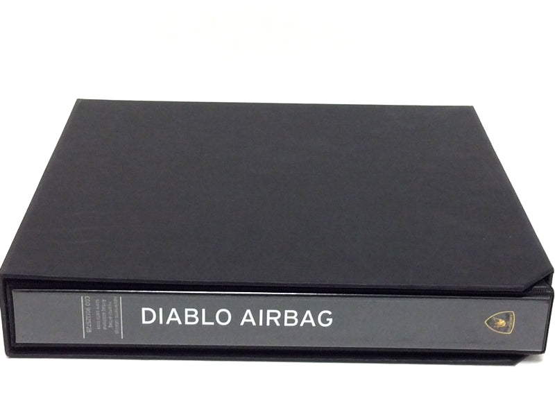 New OEM 96-99 Lamborghini Diablo Airbag Updates Parts & Illustrations Catalogue