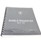 Lamborghini Diablo Roadster MY 1997 Spare Parts Catalog (Spiral Bound Reprint) - 901325729-RP