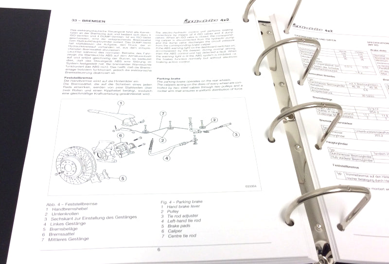 New OEM 97-99 Lamborghini Diablo 2WD Workshop Repair & Illustrations Catalogue
